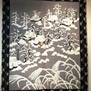 Snow Forest Cla1010480Q Quilt Blanket and Home Decor