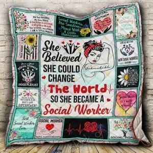 Social Worker Hur Quilt nv and Home Decor
