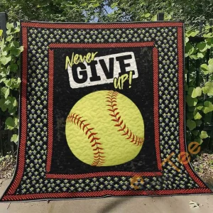 Softball Blanket TH1507 Quilt and Home Decor