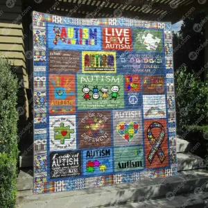 Solving The Puzzle Quilt Blanket Hp47 Quilt and Home Decor