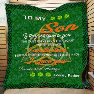 Son – Father Quilt and Home Decor