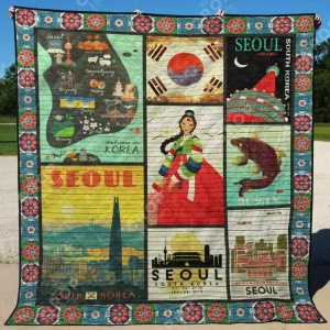 South Korea Blanket Th1307 Quilt and Home Decor
