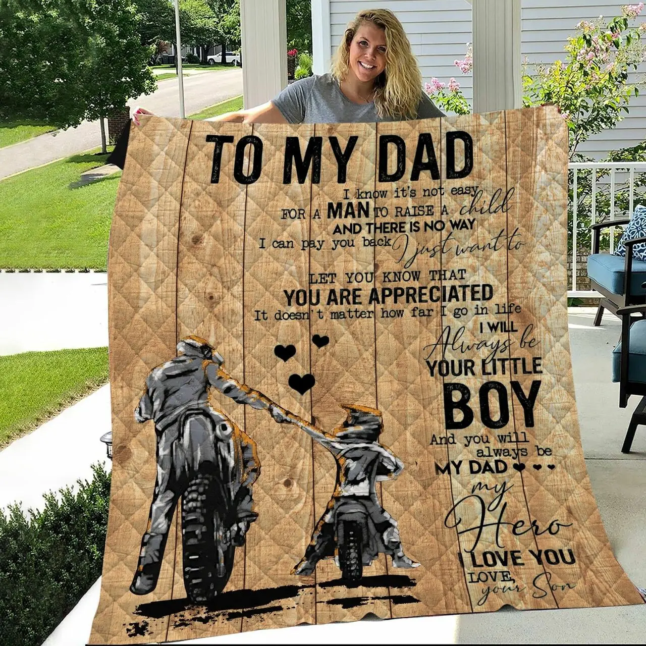 Special Gift For Your Dad Quilt Blanket Dhc1402938Td and Home Decor