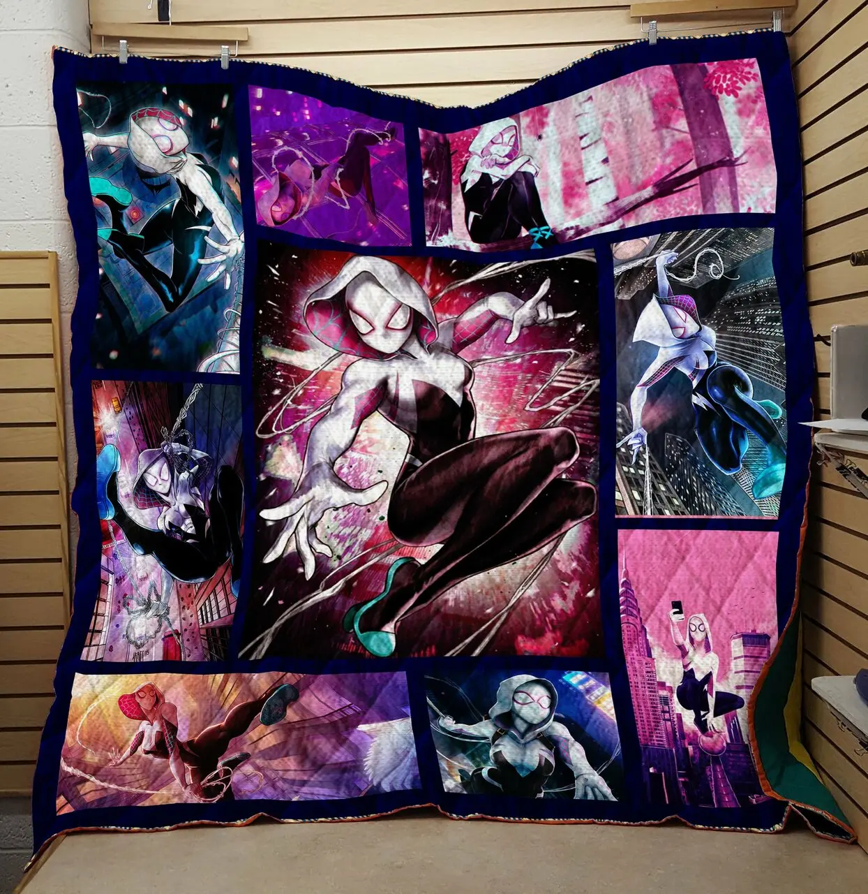 Spider Woman Quilt Blanket and Home Decor