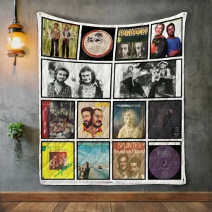Splinter Album Covers Quilt Blanket and Home Decor