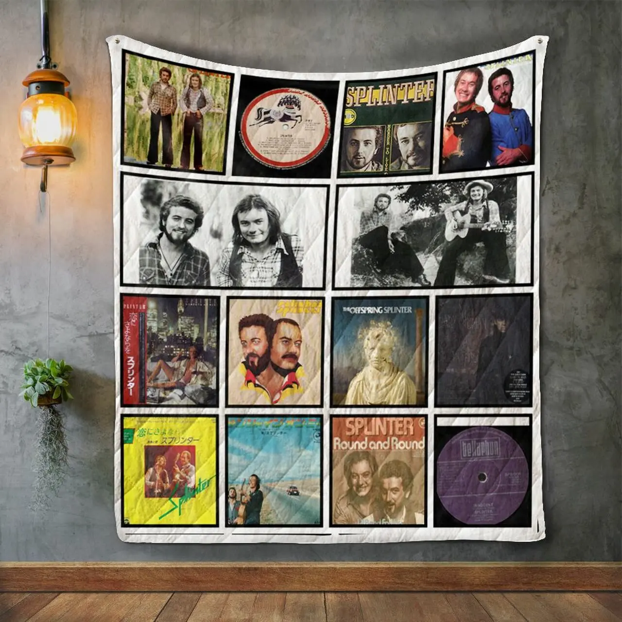 Splinter Album Covers Quilt Blanket and Home Decor