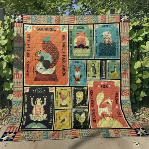 Stamp Collecting HT300549 Quilt Blanket and Home Decor