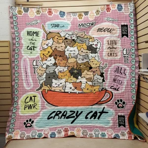 Star Cat Quilt and Home Decor