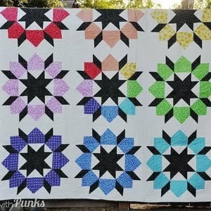 Star Hur Quilt Cysiwe and Home Decor