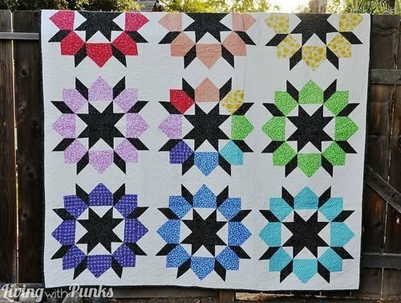 Star Hur Quilt Cysiwe and Home Decor