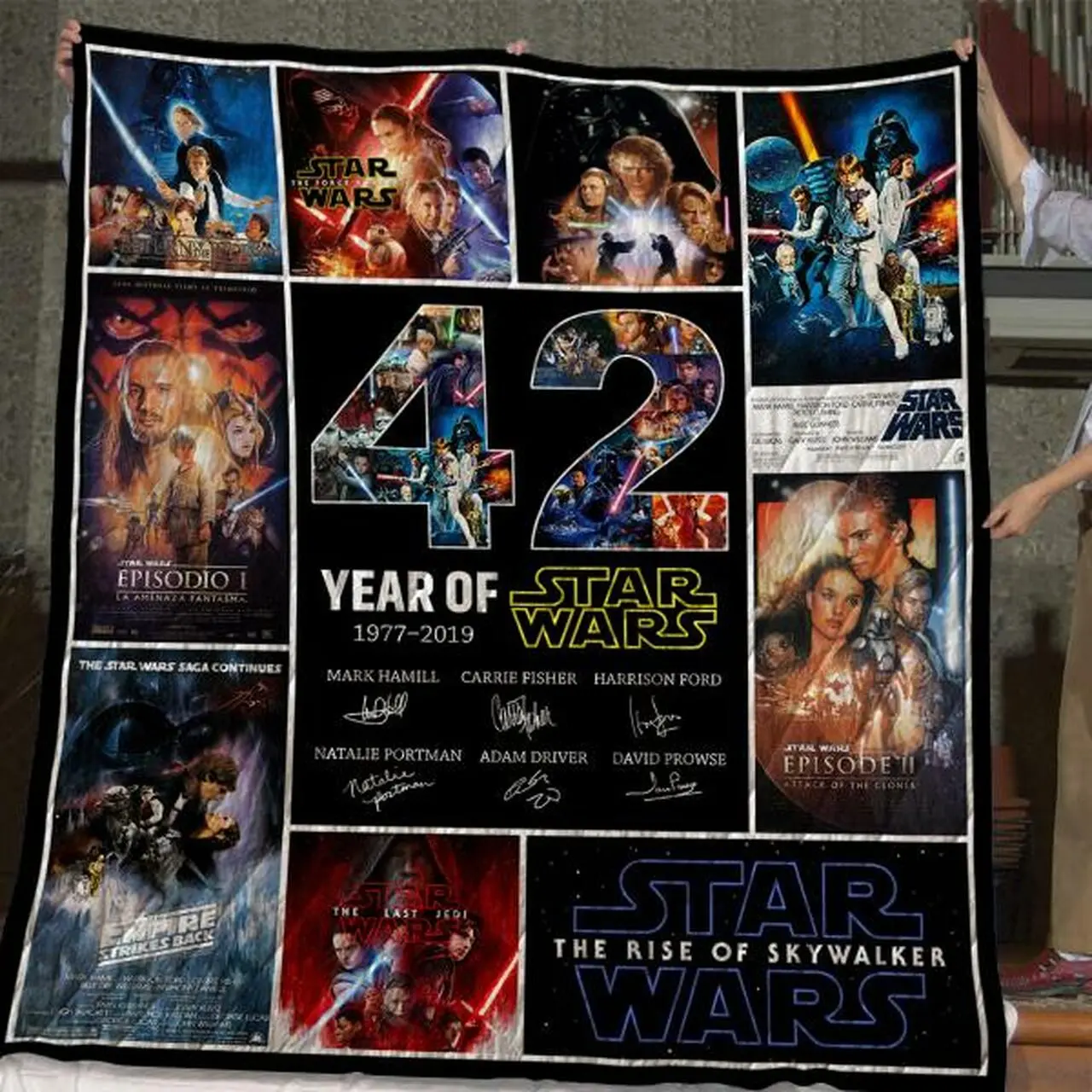 Star Wars Quilt Blanket Quilt and Home Decor