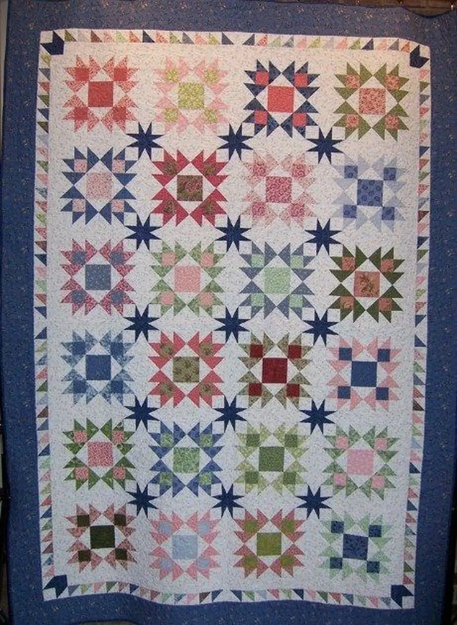 Stars Cla2210453Q Quilt Blanket and Home Decor