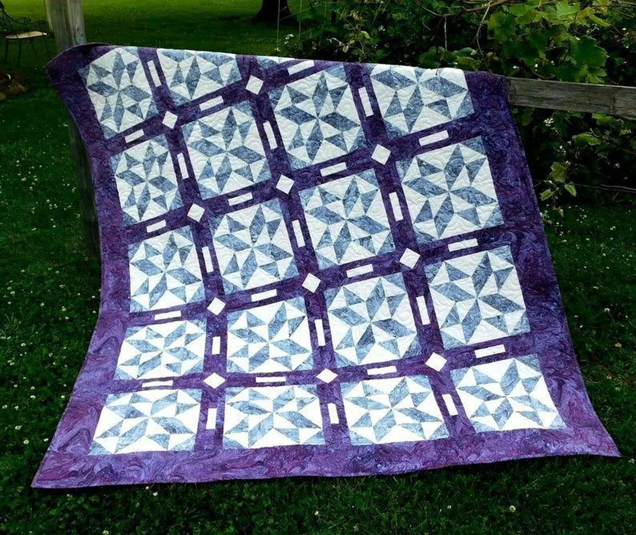 Stars Pattern Hur Quilt Cysizy and Home Decor