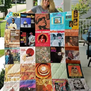 Stevie Wonder Quilt Blanket and Home Decor