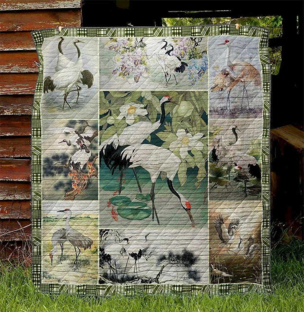 Stork Ph130534 Quilt Blanket and Home Decor