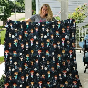 Stranger Things Quilt Blanket 01533 and Home Decor