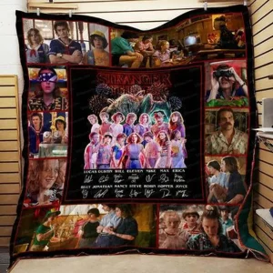 Stranger Things Quilt Blanket St028 Quilt and Home Decor