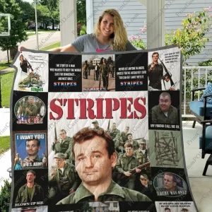 Stripes Quilt Blanket and Home Decor