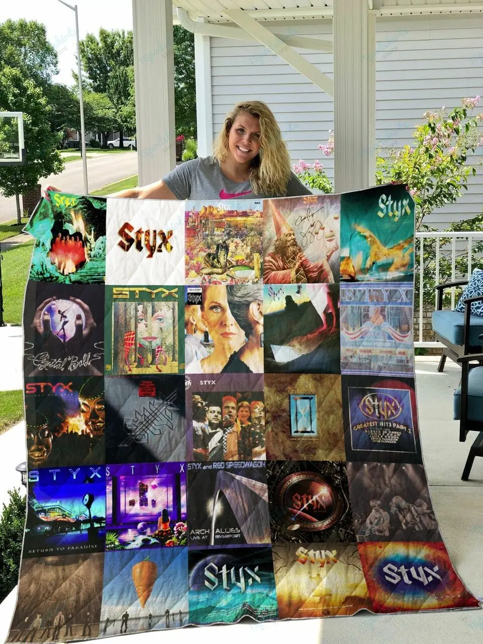 Styx 2 Quilt Blanket and Home Decor