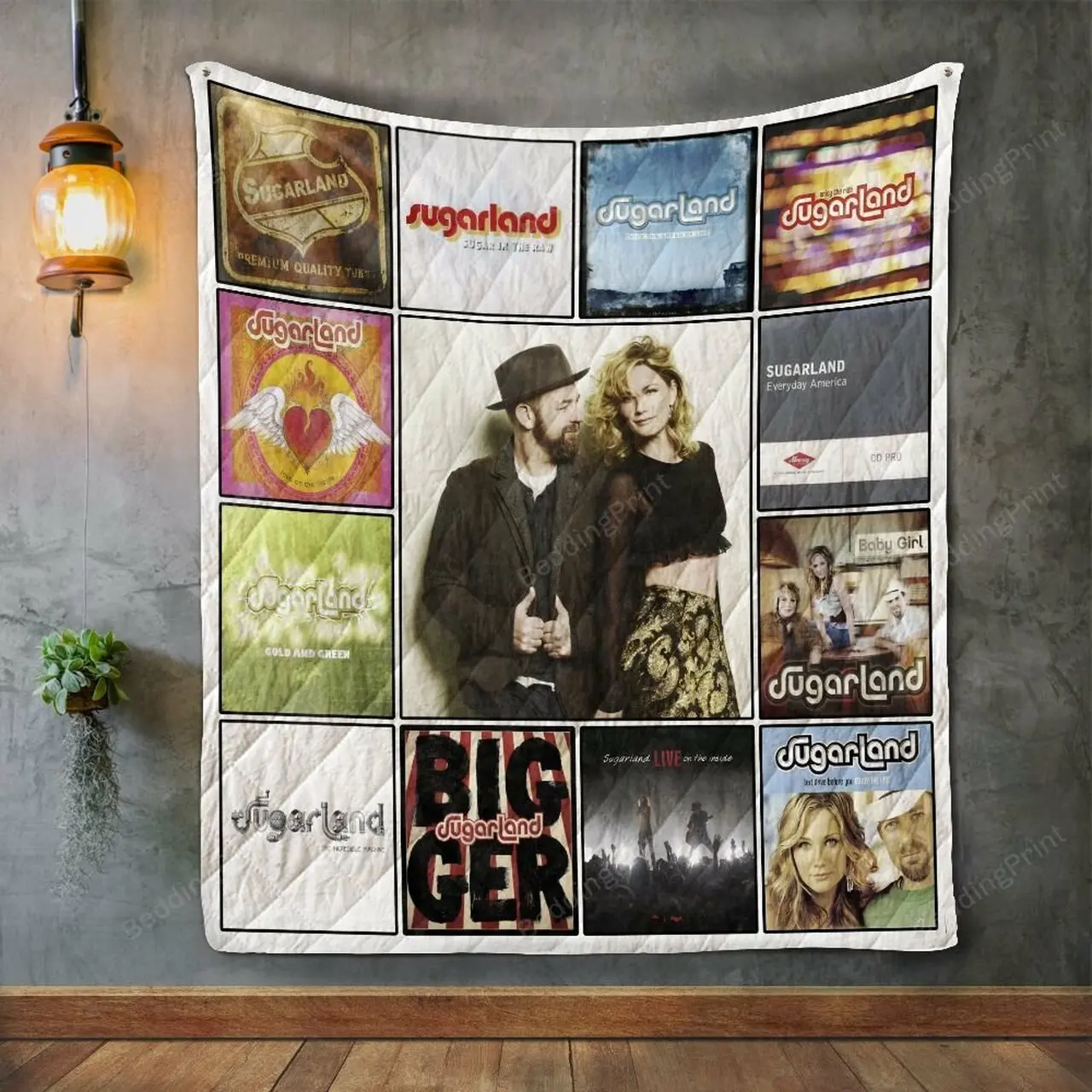 Sugarland Album Covers Quilt Blanket and Home Decor