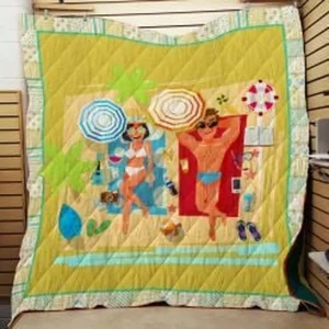 Sun Bathing Quilt Blanket Lukget Dhc0301672Dd and Home Decor