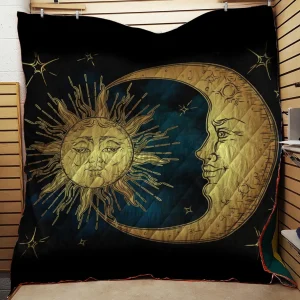 Sun Moon & Star Quilt and Home Decor