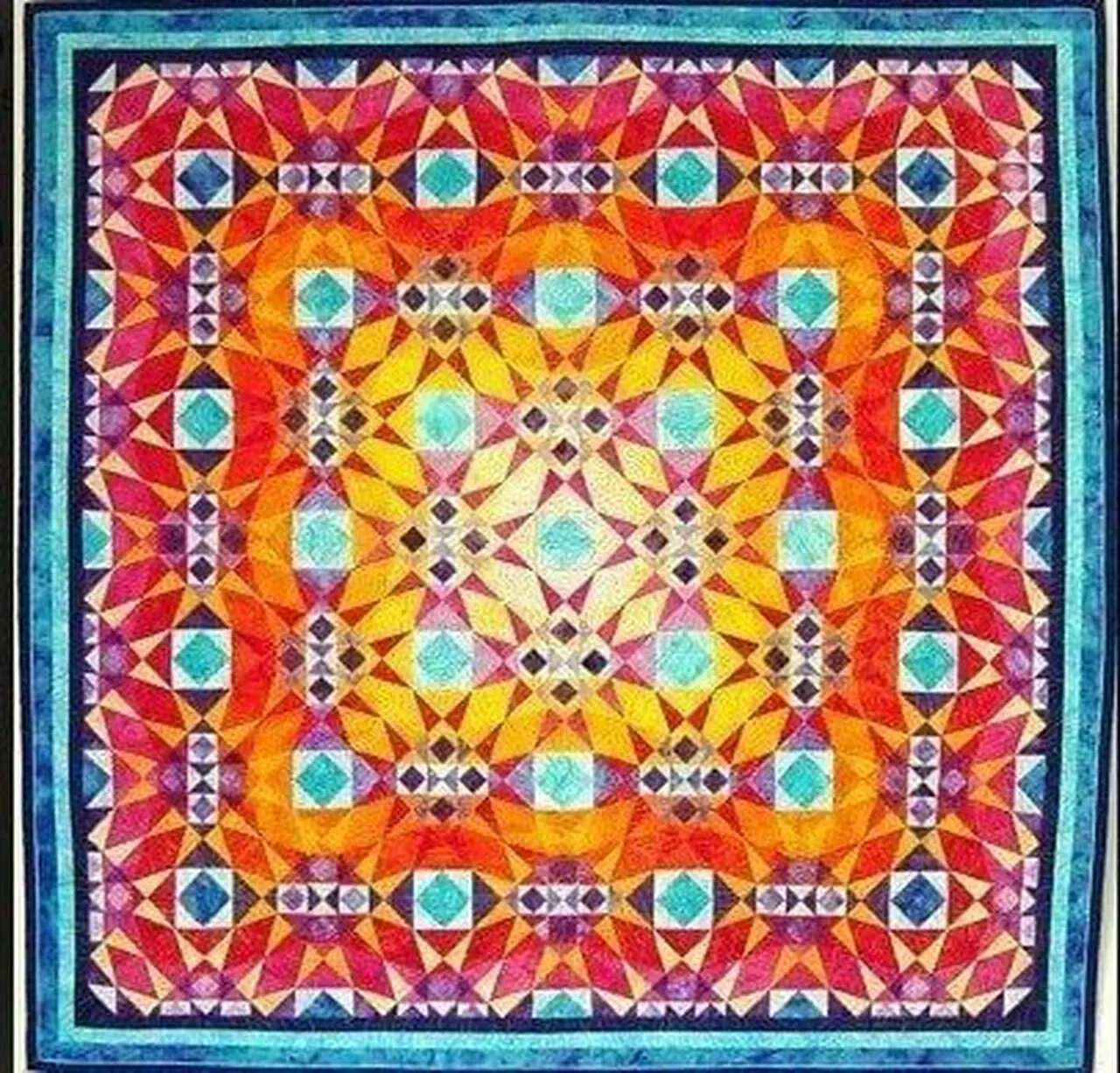 Sun Shine Moon Glow Hur Quilt ea and Home Decor
