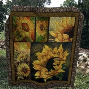 Sunflower Quilt and Home Decor