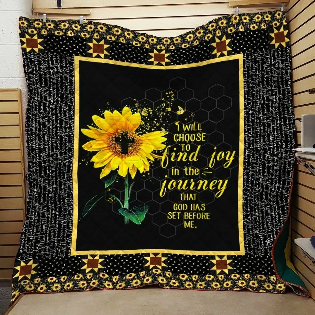 Sunflower Quilt Blanket Dhc0910719Vt and Home Decor