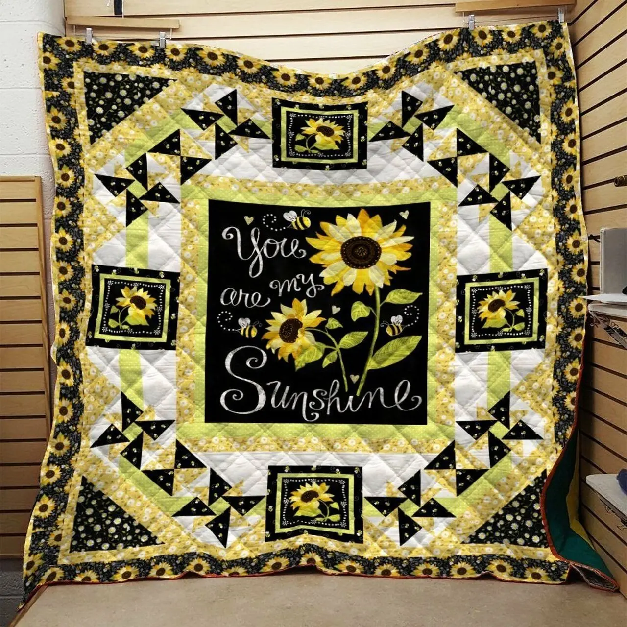 Sunflower Quilt Blanket Dhc0910730Vt and Home Decor