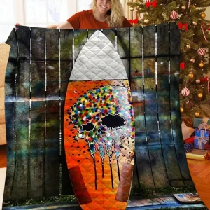Surfboard JFJ13379 3D Customized Quilt 2707 and Home Decor