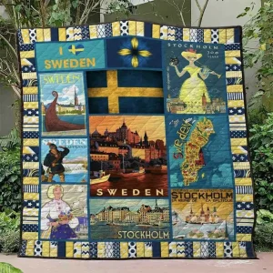 Sweden 5 Blanket Th1607 Quilt and Home Decor