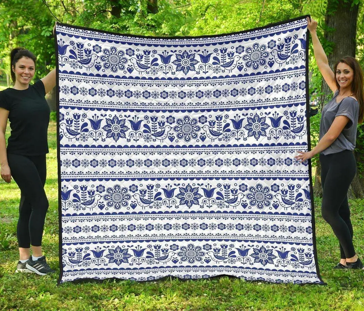 Swedish Cl12100649Mdq Quilt Blanket and Home Decor