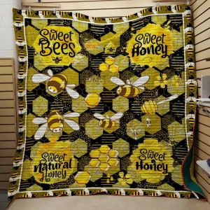 Sweet Bee Honey Quilt and Home Decor