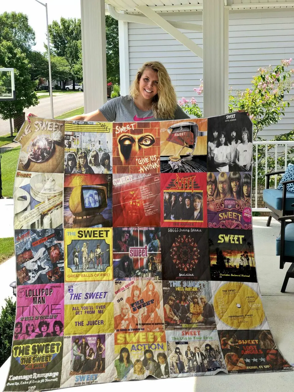 Sweet Quilt Blanket and Home Decor