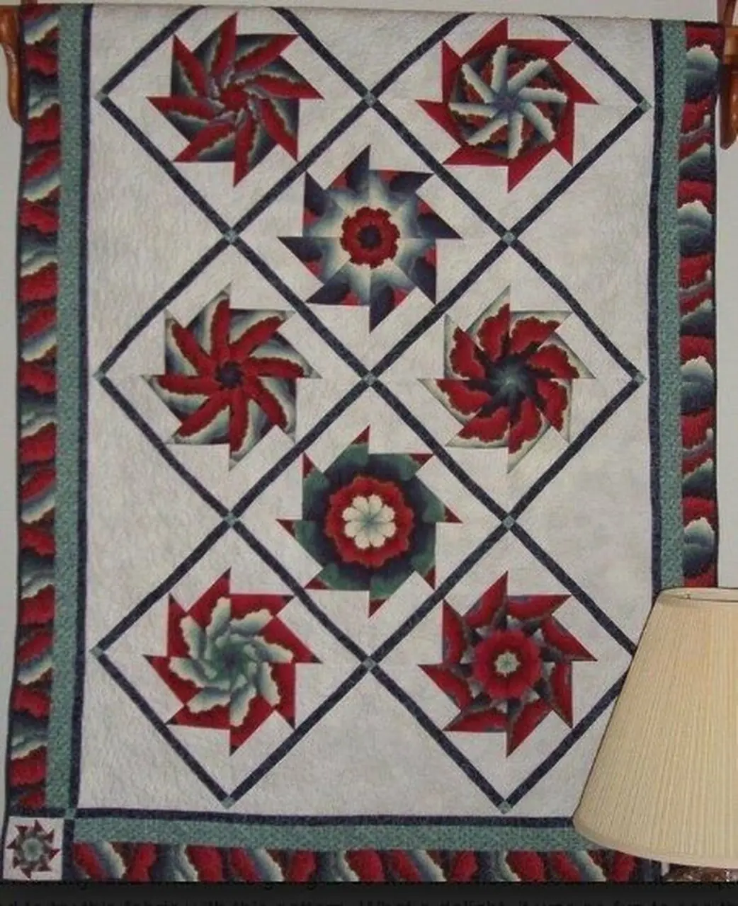 Swirling Star Cla2210479Q Quilt Blanket and Home Decor