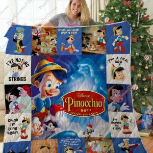 Ta – Pinocchio Quilt Blanket and Home Decor