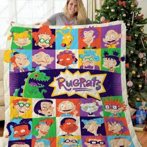 Ta Rugrats Quilt Blanket and Home Decor