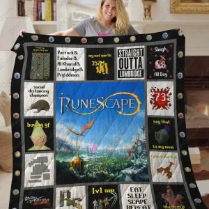 Ta Runscape 3 Quilt Blanket and Home Decor