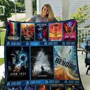 Ta Star Trek Quilt Blanket V1 and Home Decor