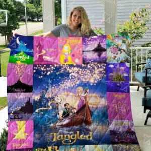 Tangled Quilt Blanket 0527 and Home Decor