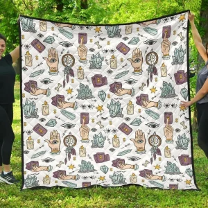 Tarot Cl12100654Mdq Quilt Blanket and Home Decor