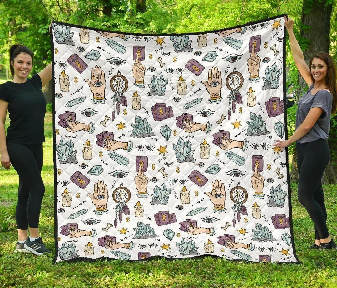 Tarot Cl12100654Mdq Quilt Blanket and Home Decor