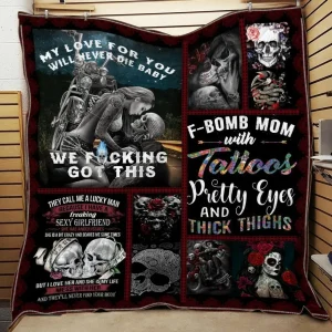 Tattoos Skull LTVB0494 3D Customized Quilt and Home Decor