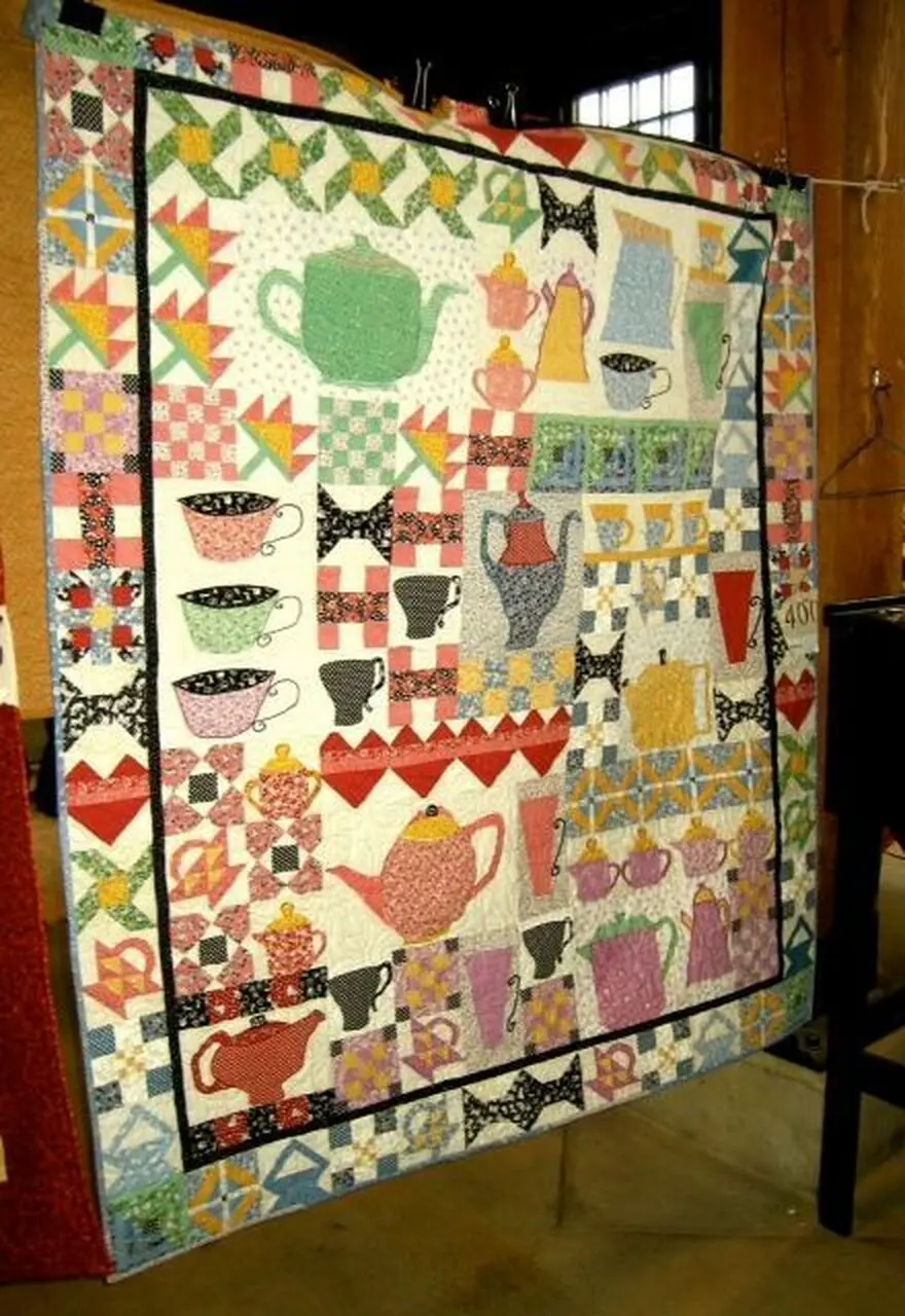 Tea Clp200674 Quilt Blanket and Home Decor
