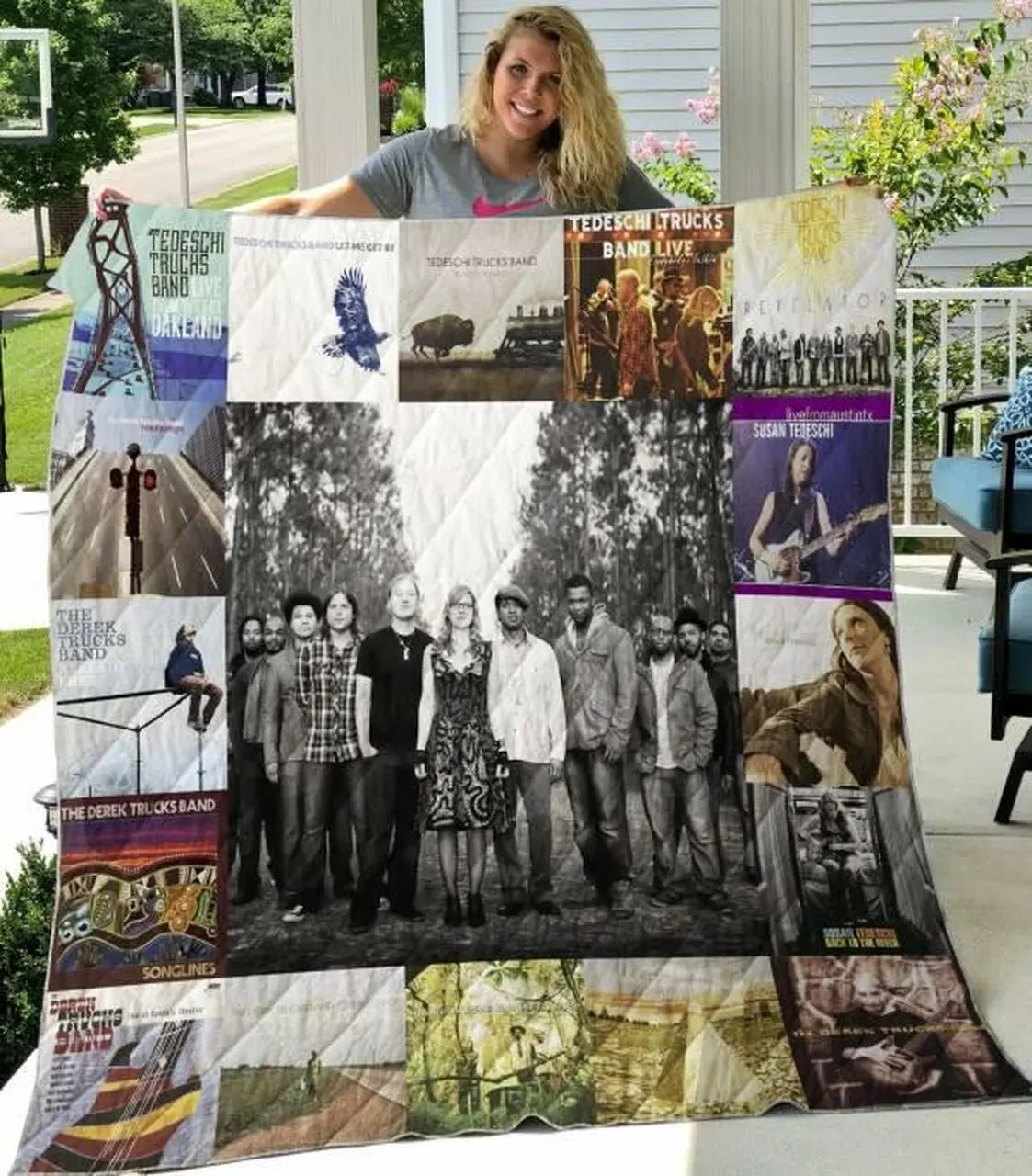 Tedeschi Trucks Quilt Blanket M160612 Quilt and Home Decor