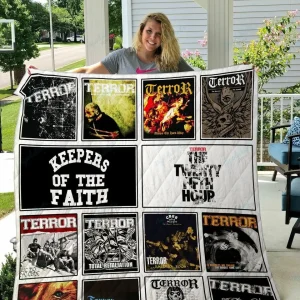 Terror Quilt Blanket and Home Decor