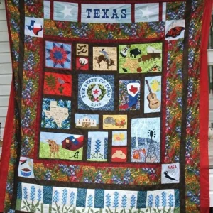 Texas Dtc2410241 Quilt Blanket and Home Decor