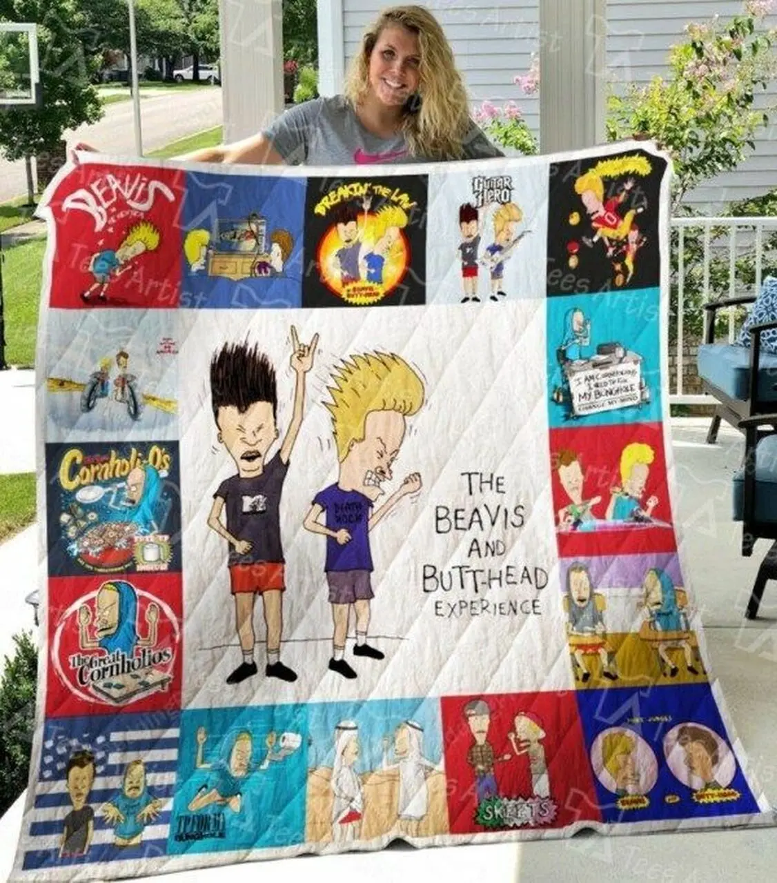 The Beavis And Butt-Head Experience Quilt Blanket and Home Decor