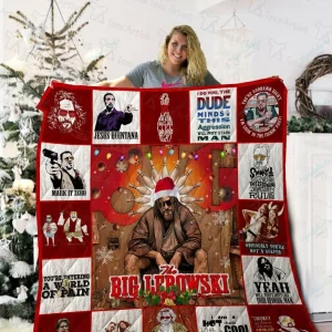 The Big Lebowski Quilt Blanket 02165 and Home Decor